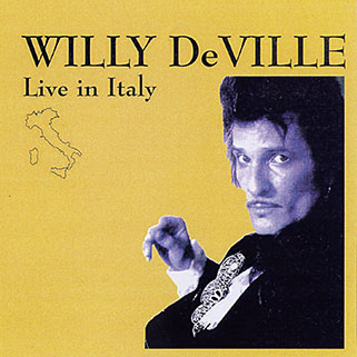 willy deville live in italy in april 2000 front
